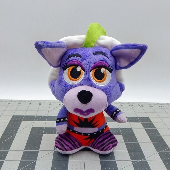 Five Nights At Freddy's Fnaf Security Breach Roxanne Wolf Plush 7 Inch Purple - Picture 1 of 8